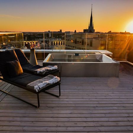 Hotel At Six Stoccolma Esterno foto Rooftop terrace