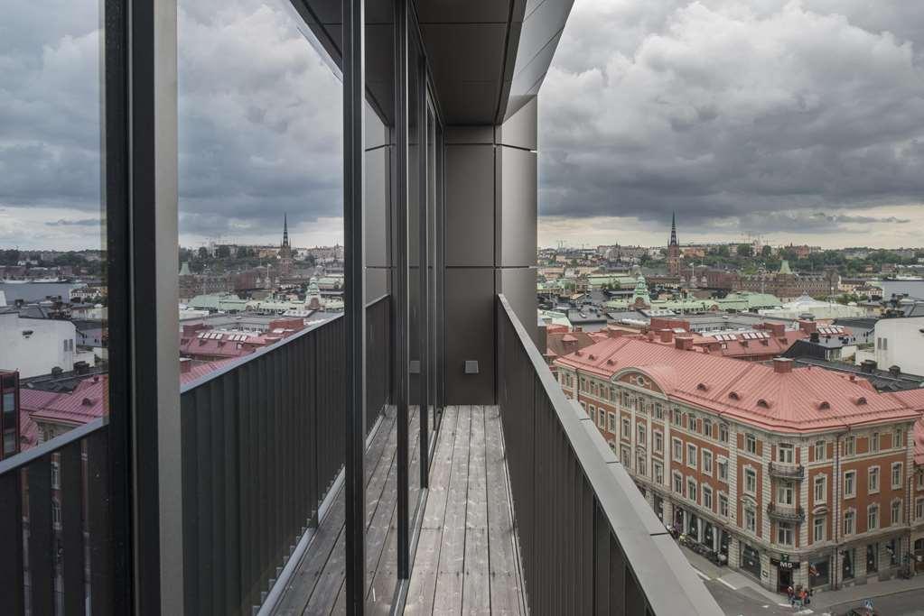 Hotel At Six Stoccolma Esterno foto A balcony in Helsinki, Finland