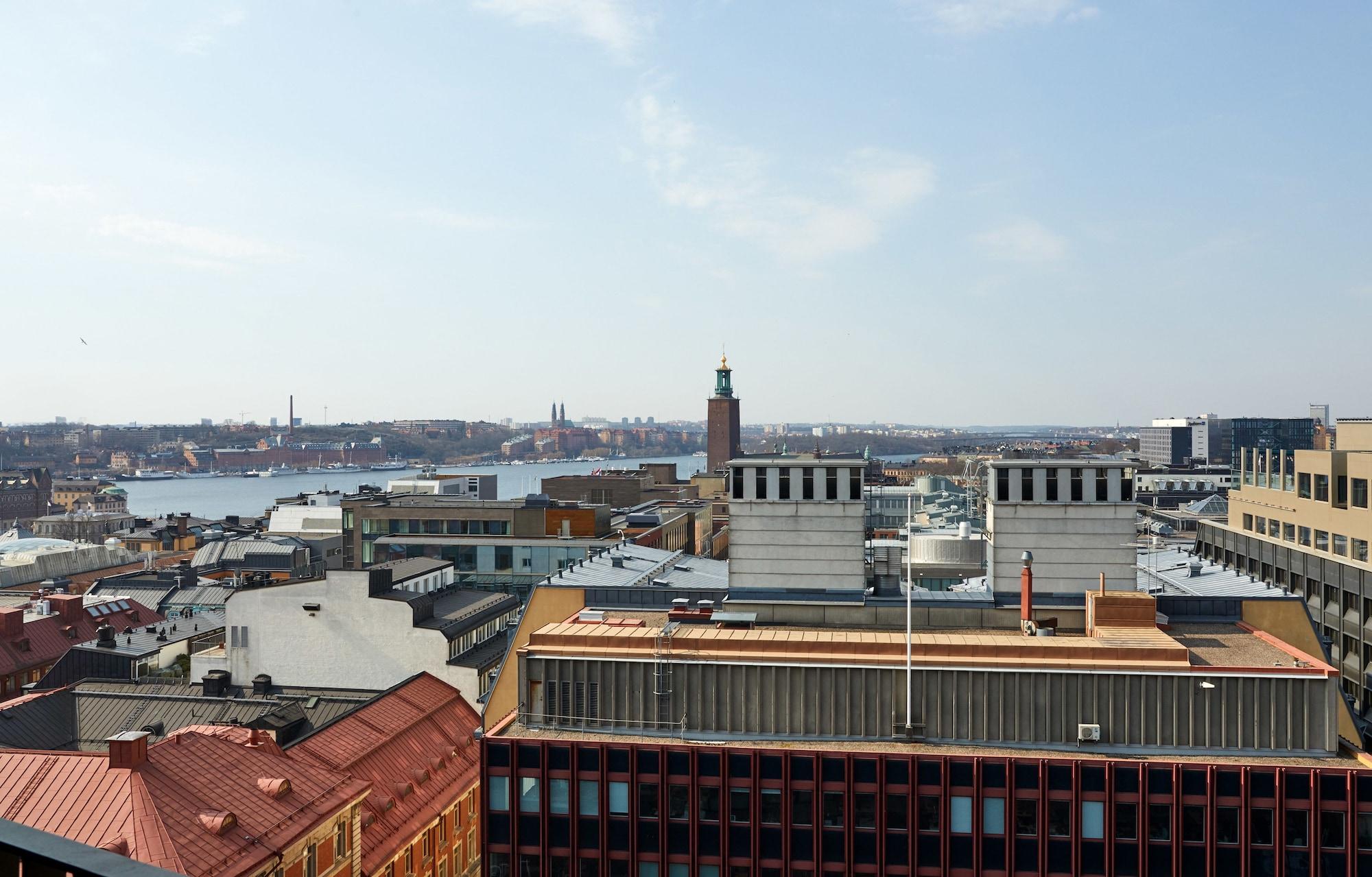 Hotel At Six Stoccolma Esterno foto View of Stockholm